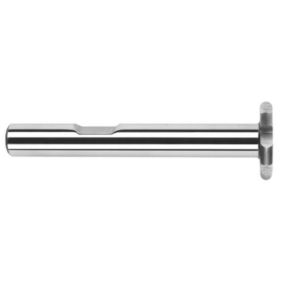Picture of Harvey Tool 32908 1/8 R x 1-1/4 D Full Rad KeyseatKey Seat Carbide Uncoated Single End Key Seat